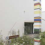 De Entree van het Museum Roger Raveel