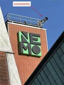 schaduwwerper zonnewijzer NEMO