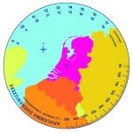 bouwplaat zonnewijzer perspex bol