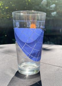 zonnewijzerglas